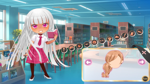 动漫校园装扮女孩游戏2