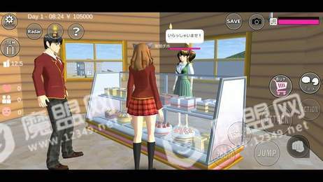 樱花校园模拟器血色樱花镇中文版1