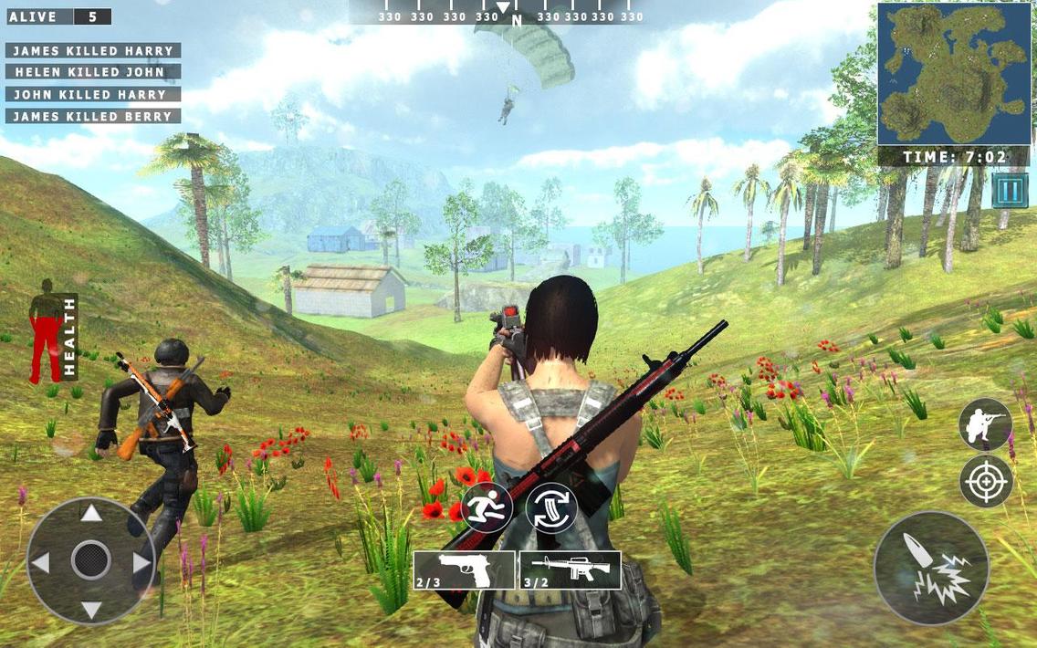 生存小队自由射击3D战场4