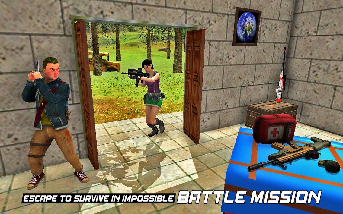 生存小队自由射击3D战场5