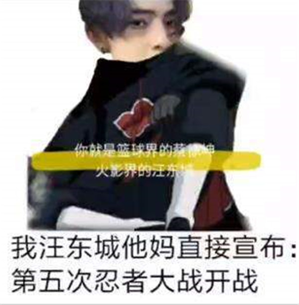 你打火影像汪东城表情包图片完整版免费分享1