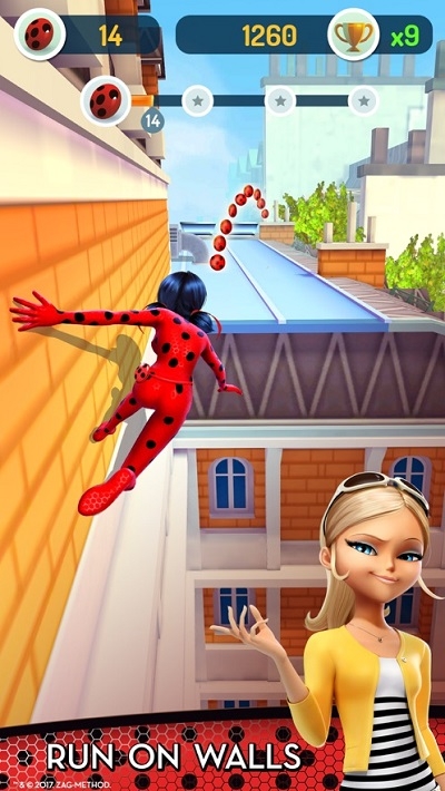 Miraculous瓢虫少女跑酷全部角色解锁1