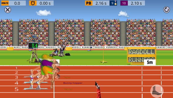 布娃娃跑步者ragdoll runners3