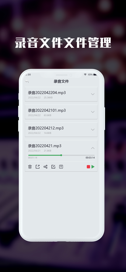 黑屏录音机最新版3