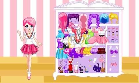 动漫服装衣柜游戏2