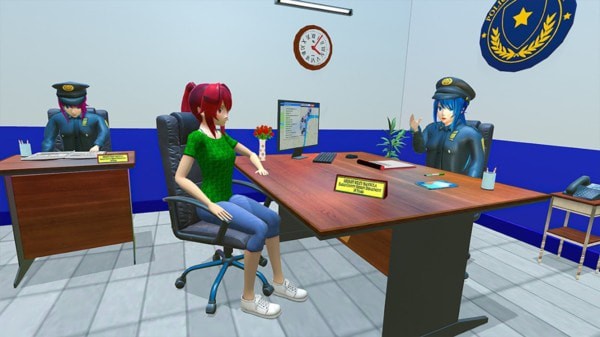 动漫女孩警察游戏2