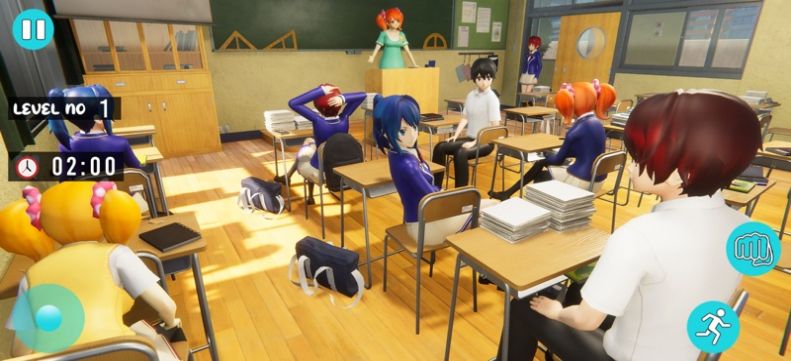 动漫女孩学校生活模拟破解版2