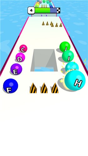 合并字母球ios4