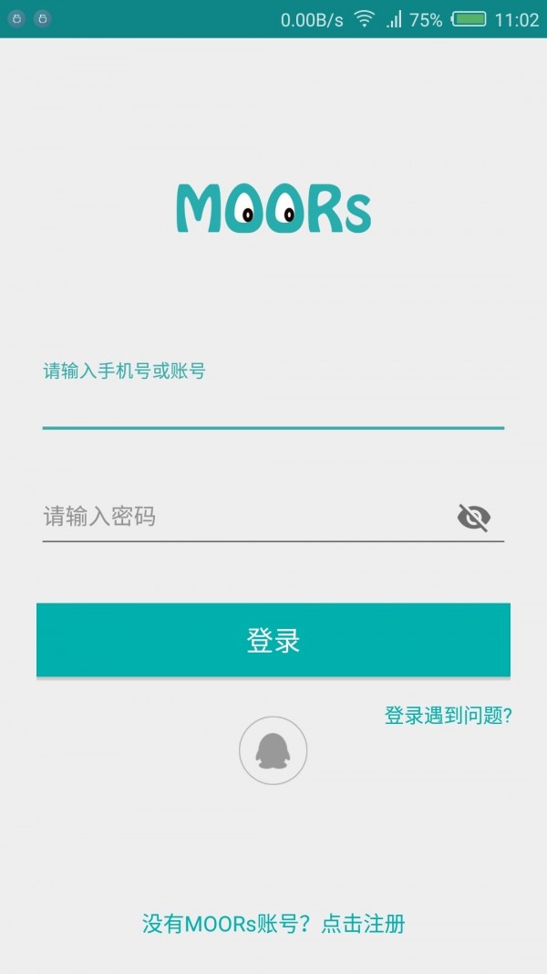 MOORs平台登录1