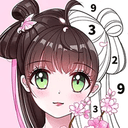 二次元数字涂色无限钻石无广告
