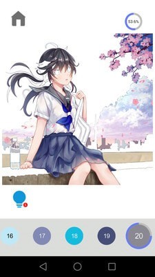 二次元数字涂色无限钻石无广告1