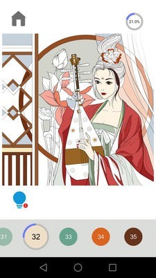 二次元数字涂色无限钻石无广告2