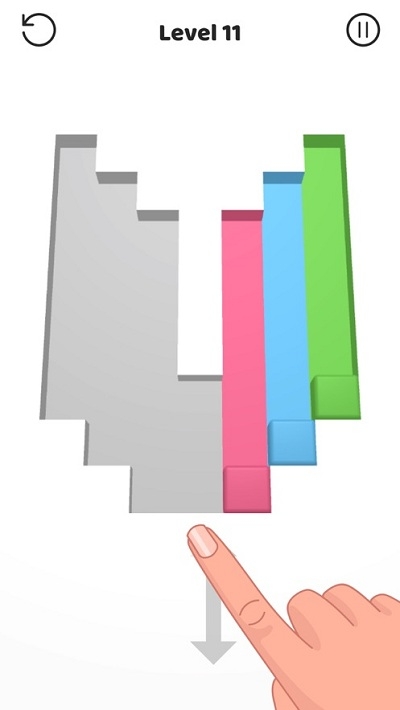 彩色滑动3D1
