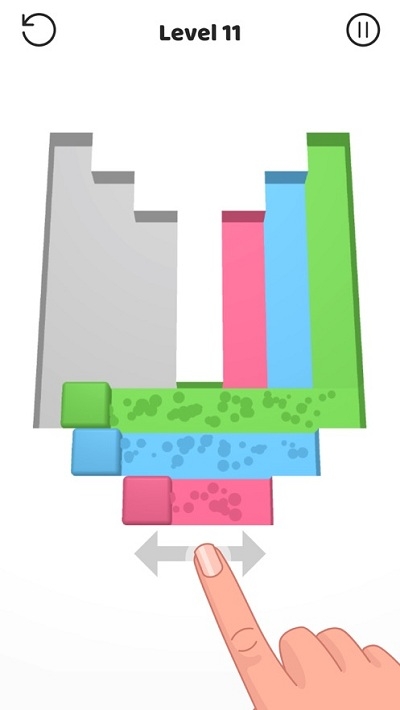 彩色滑动3D3