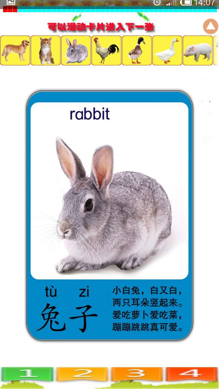 儿童识动物安卓版3