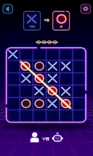 发光井字游戏1