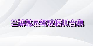 兰博基尼驾驶模拟合集