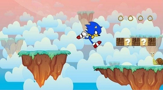 蓝色刺猬短跑最新版2