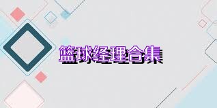 篮球经理合集
