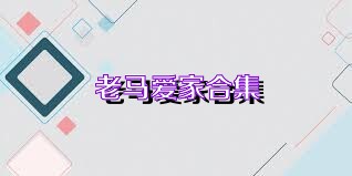 老马爱家合集