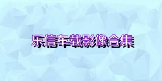 乐信车载影像合集