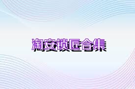 淘安锁匠合集