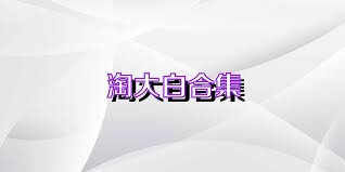 淘大白合集