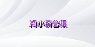 淘小桥合集