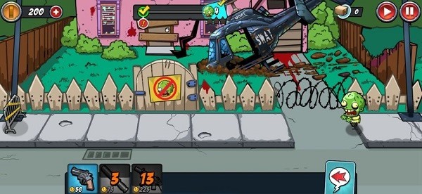 特警和僵尸无敌版1