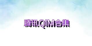 腾讯QIM合集