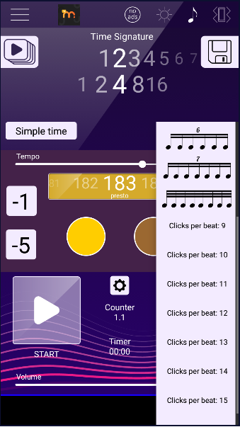 bestmetronome节拍器ios1