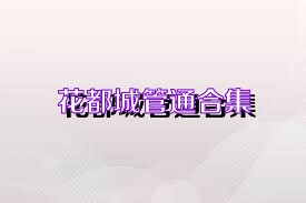 花都城管通合集