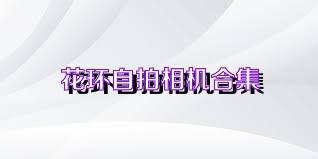 花环自拍相机合集