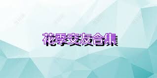 花季交友合集