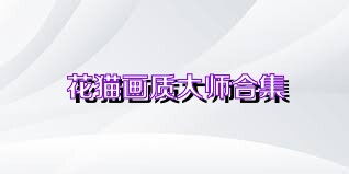 花猫画质大师合集