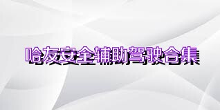 哈友安全辅助驾驶合集