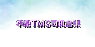 华鼎TMS司机合集