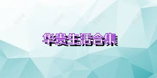华贵生活合集