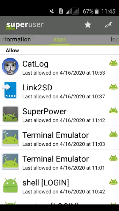 ROOT权限管理app1