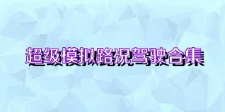 超级模拟路况驾驶合集
