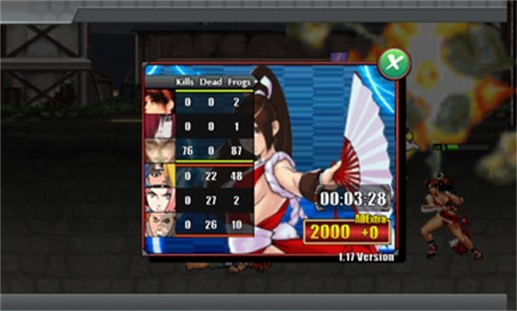 火影vs拳皇无技能CD版本3