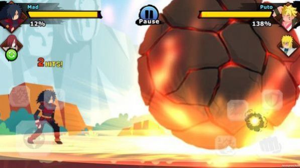 火影忍者火柴人格斗3中文版破解版2