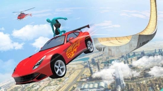 超级英雄巨型坡道手机版1