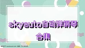 skyauto自动弹钢琴合集