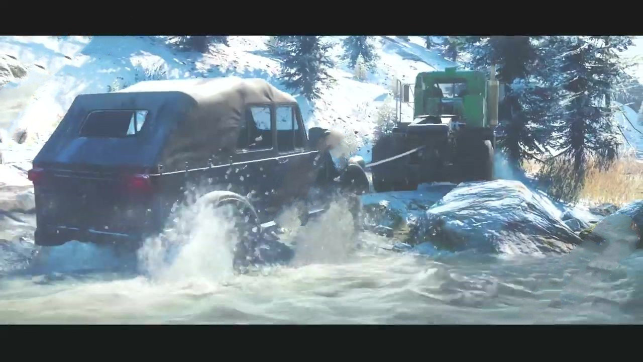 雪中奔驰snowrunner3