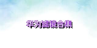 华为滤镜合集