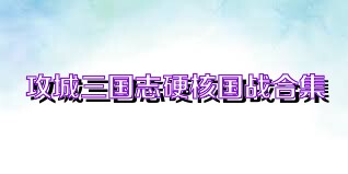 攻城三国志硬核国战合集