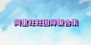 阿里旺旺国际版合集