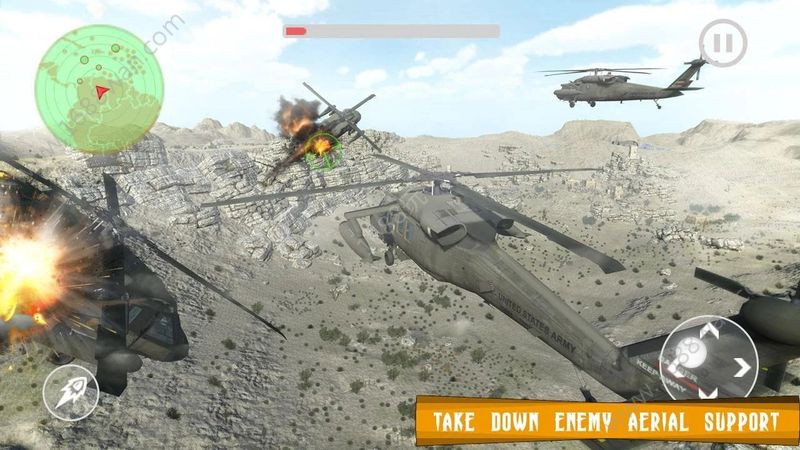 阿帕奇直升机空战游戏破解版1