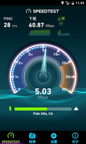 Speedtest测网速3